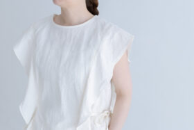 R171 FRILL SLEEVELESS BLOUSE white 4