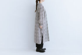 予約 G851 MODERNIT LIBERTY GATHER ONE PIECE black 8月中〜8月末 2