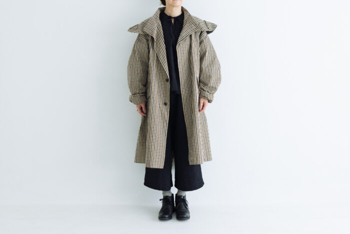 ROBINSON’S CHECK HOODIE  COAT 1