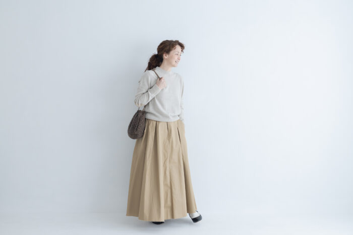 Aline long skirt oak 6