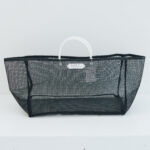 MESH BASKET SMALL black