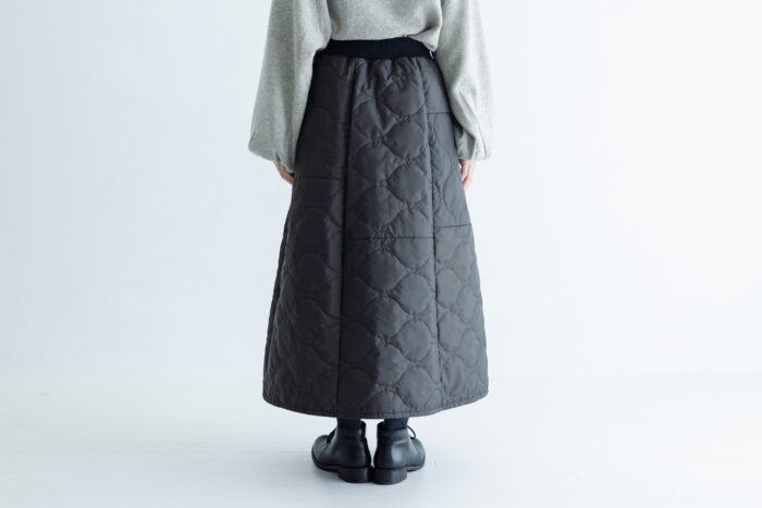 予約 LA260 URBAN QUILT PATCHWORK SKIRT black 10月末〜11月初 3