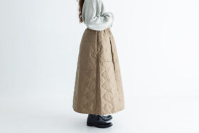 予約 LA260 URBAN QUILT PATCHWORK SKIRT coyote 10月末〜11月初 2