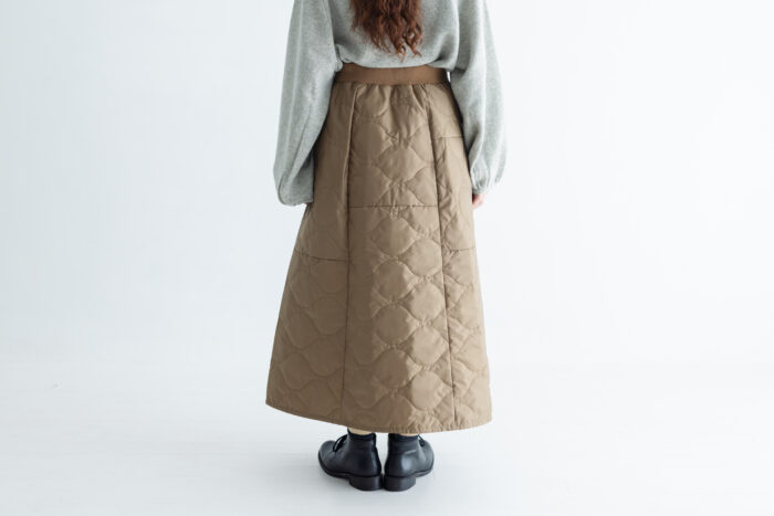 予約 LA260 URBAN QUILT PATCHWORK SKIRT coyote 10月末〜11月初 3