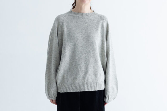 予約 G886 MODERNIST KNIT PULL OVER gray 10月末〜11月初 1