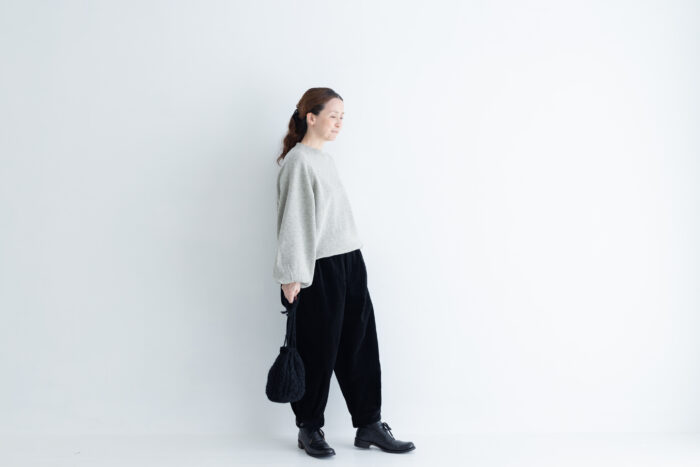 予約 G886 MODERNIST KNIT PULL OVER gray 10月末〜11月初 6