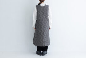 予約 G890 AINO NO SLEEVE COAT charcoal 11月中〜11月末 3