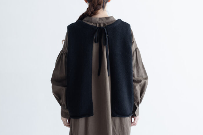 予約 G882 MODERNIST KNIT STRING VEST black 10月末〜11月初 3