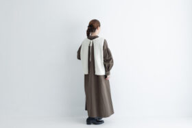 予約 G882 MODERNIST KNIT STRING VEST snow white 10月末〜11月初 6