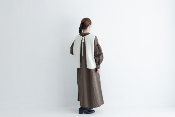 予約 G882 MODERNIST KNIT STRING VEST snow white 10月末〜11月初 6