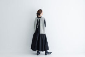 予約 G882 MODERNIST KNIT STRING VEST gray 10月末〜11月初 5