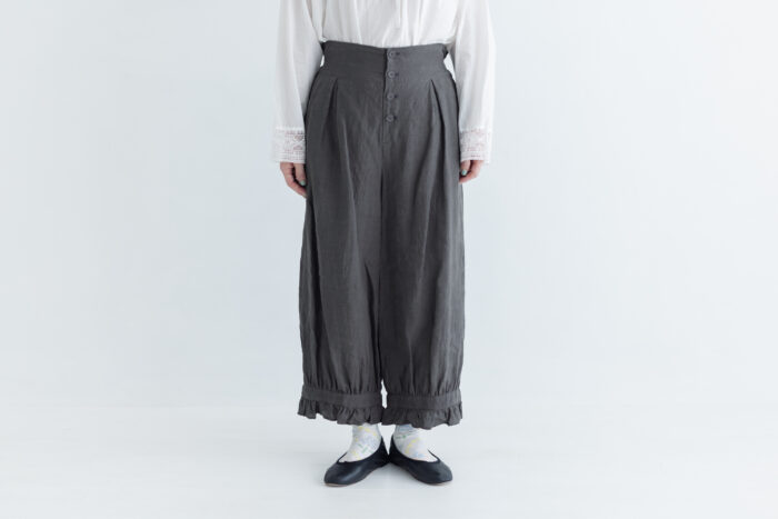 涙の行方 drawers pants charcoal 1