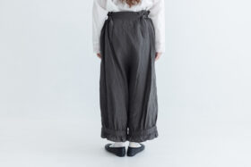 涙の行方 drawers pants charcoal 3