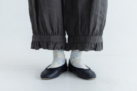 涙の行方 drawers pants charcoal 4