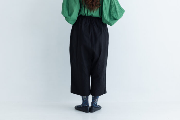 GARMENT DYE GUM PANTS black 3