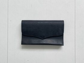 No.521 WALLET PLAIN  black 1