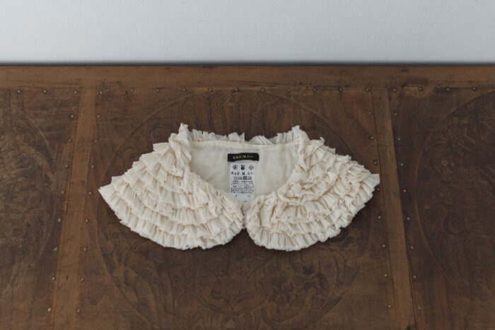 COTTON FRILL COLLAR natural 1