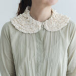 COTTON FRILL COLLAR natural