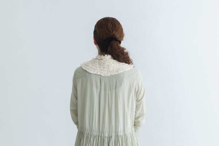 COTTON FRILL COLLAR natural 4