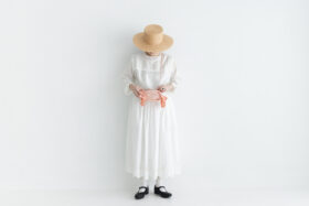SCALLOPED LACE GATHER SKIRT white サイズ1 5