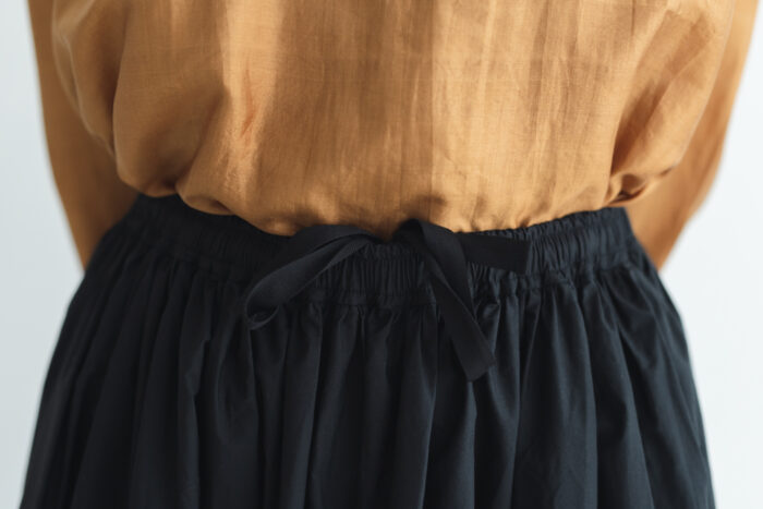 SCALLOPED LACE GATHER SKIRT black サイズ2 5