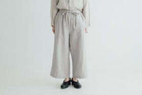 予約 R233 TRIP LINEN PANTS gray 4月末〜5月初 1