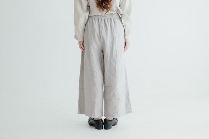 予約 R233 TRIP LINEN PANTS gray 4月末〜5月初 3