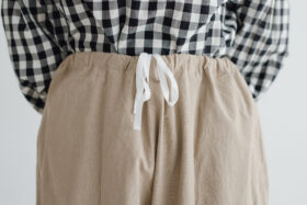 予約 G942 DRY COTTON CHARLIE PANTAS beige 2月中〜2月末 4