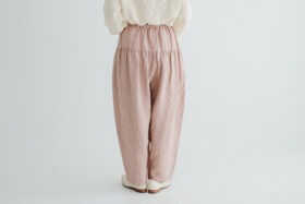 G945 SOLEIL LINEN KLIMT PANTS dusty pink 3