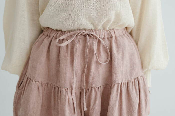 G945 SOLEIL LINEN KLIMT PANTS dusty pink 4