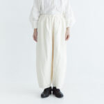 COATING LINEN PANTS milky white サイズ2