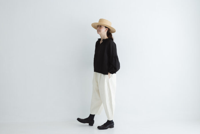 FRILL COLLAR BLOUSE black 5