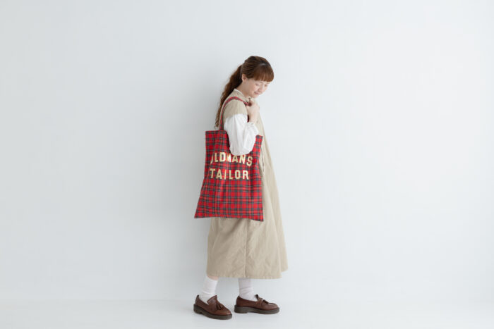 OMT PRINT TOTE BAG red 3