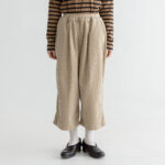 GARMENT DYE 9W.C GUM PANTS beige