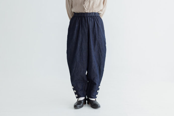 予約 G982 INDIGO CURIOUS PANTS indigo 9月初〜9月中 1