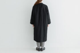 G985 QUILT ETOILE COAT black 3