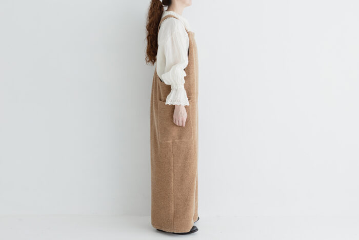 LA324 ANONYMOUS BOA TRAVAIL SALOPETTE mocha-brown 2