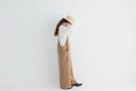 LA324 ANONYMOUS BOA TRAVAIL SALOPETTE mocha-brown 6