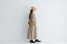 LA319 REVERSIBLE MOUNTAINEER VEST vintage beige 6