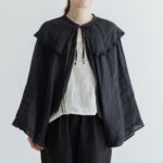 G972 ANTIQUE LACE BOLERO noir