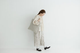 DENSELY LINEN GATHER SMOCK antique white 5
