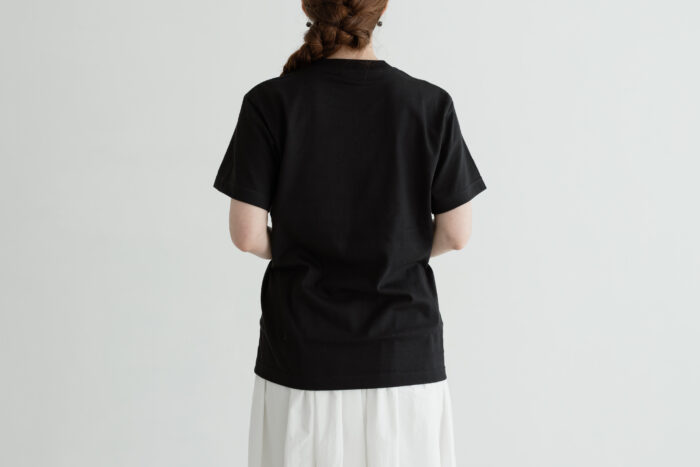 山口 一郎デザイン くまTシャツ  black　6月末 2