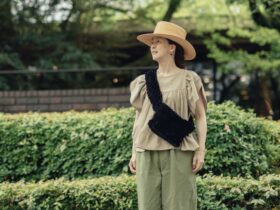 FRILL BODY BAG black 6