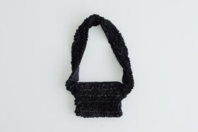 FRILL BODY BAG black 3