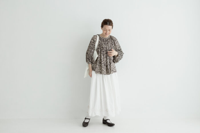 C/L.W.B GATHER SMOCK 5