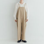 予約 G998 DRY OX CLOTH TRAVAILLE SALOPETTE vintage beige 10月中〜10月末