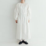 予約 G1019 ANTIQUE LACE MODERNIST ONE PIECE mat white 12月中〜12月末