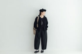 G997 ANTIQUE LACE KNIT CARDIGAN balck 5