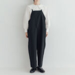 G998 DRY OX CLOTH TRAVAILLE SALOPETTE black