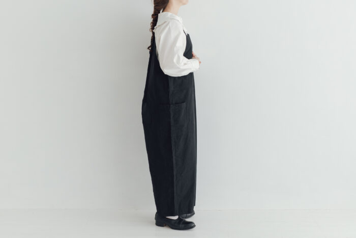 G998 DRY OX CLOTH TRAVAILLE SALOPETTE black 2